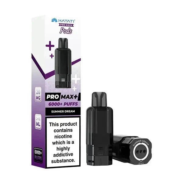 Hayati Pro Max Plus 6000 Prefilled Pods (Pack of 5)