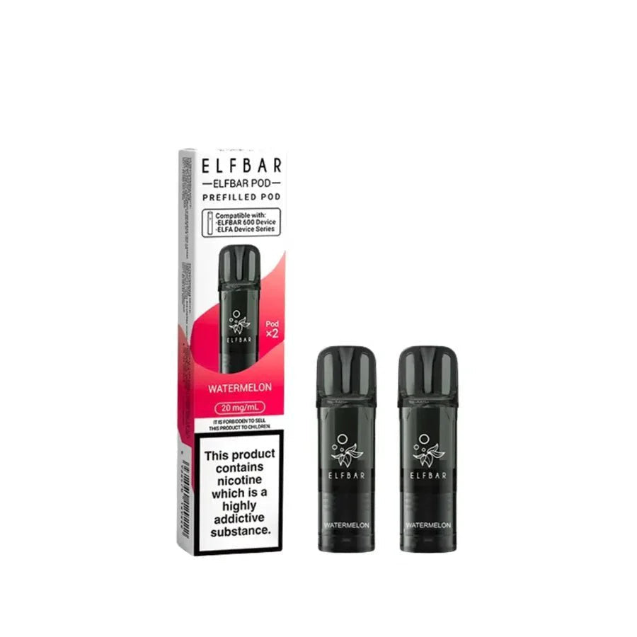 Elf Bar 600 Prefilled Replacement Pods - (PACK OF 10)