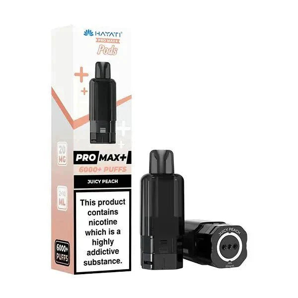 Hayati Pro Max Plus 6000 Prefilled Pods (Pack of 5)