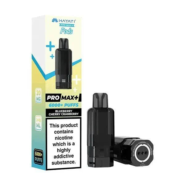 Hayati Pro Max Plus 6000 Prefilled Pods (Pack of 5)