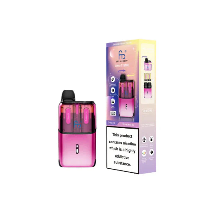 Fumot RandM Ultra 32k Puffs pod kit £10.99 (Mixed boxes available)