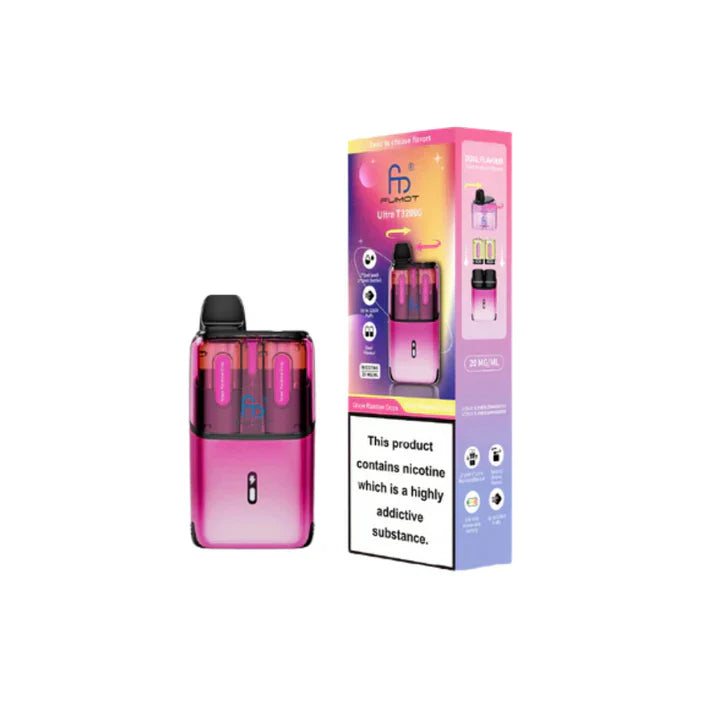 Fumot RandM Ultra 32k Puffs pod kit £10.99 (Mixed boxes available)