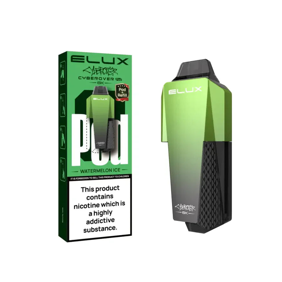 Elux Cyberover 6000 Replacement Pods (Box of 5)