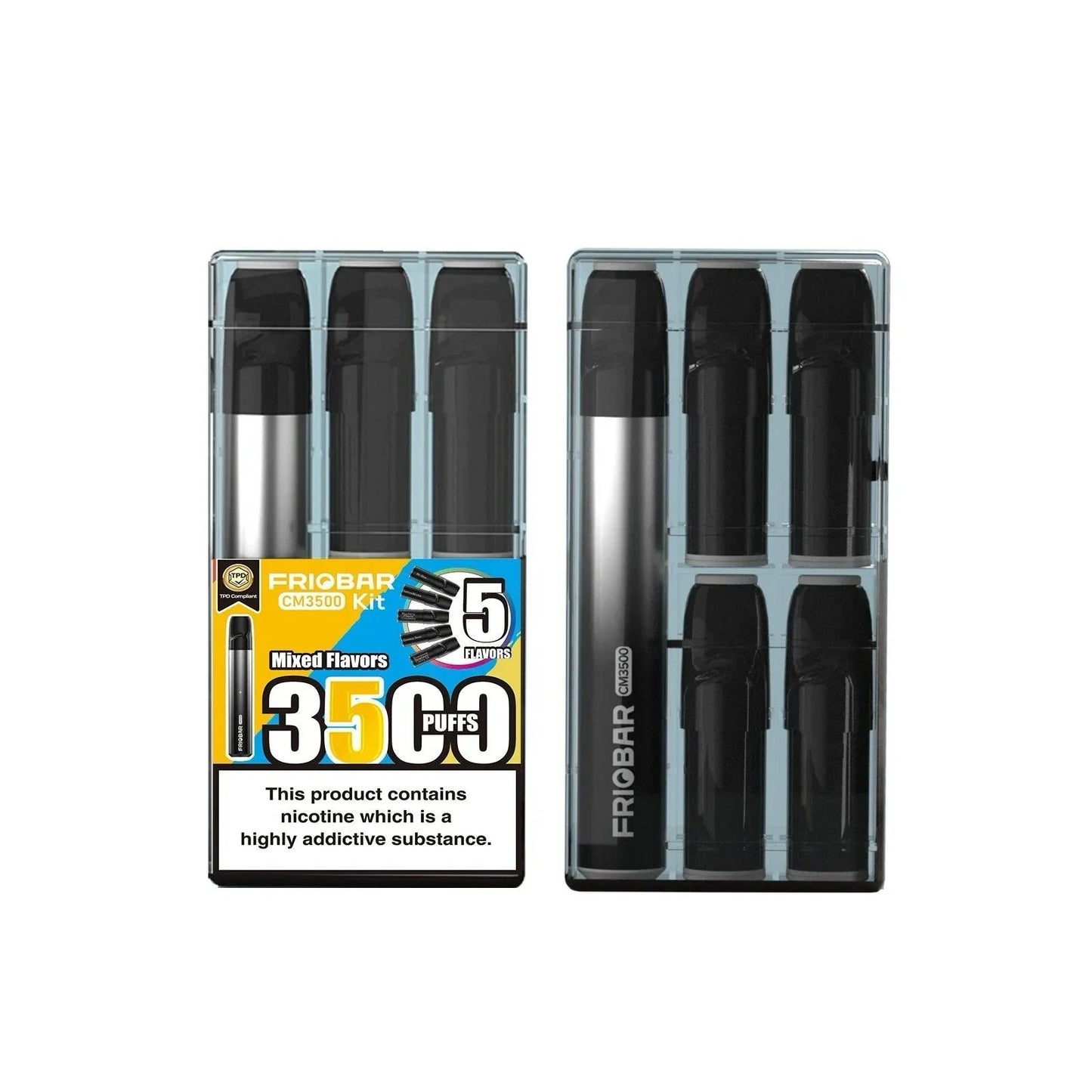 Freemax Friqbar CM3500 puffs Pre-filled Pod Kit - £5.99