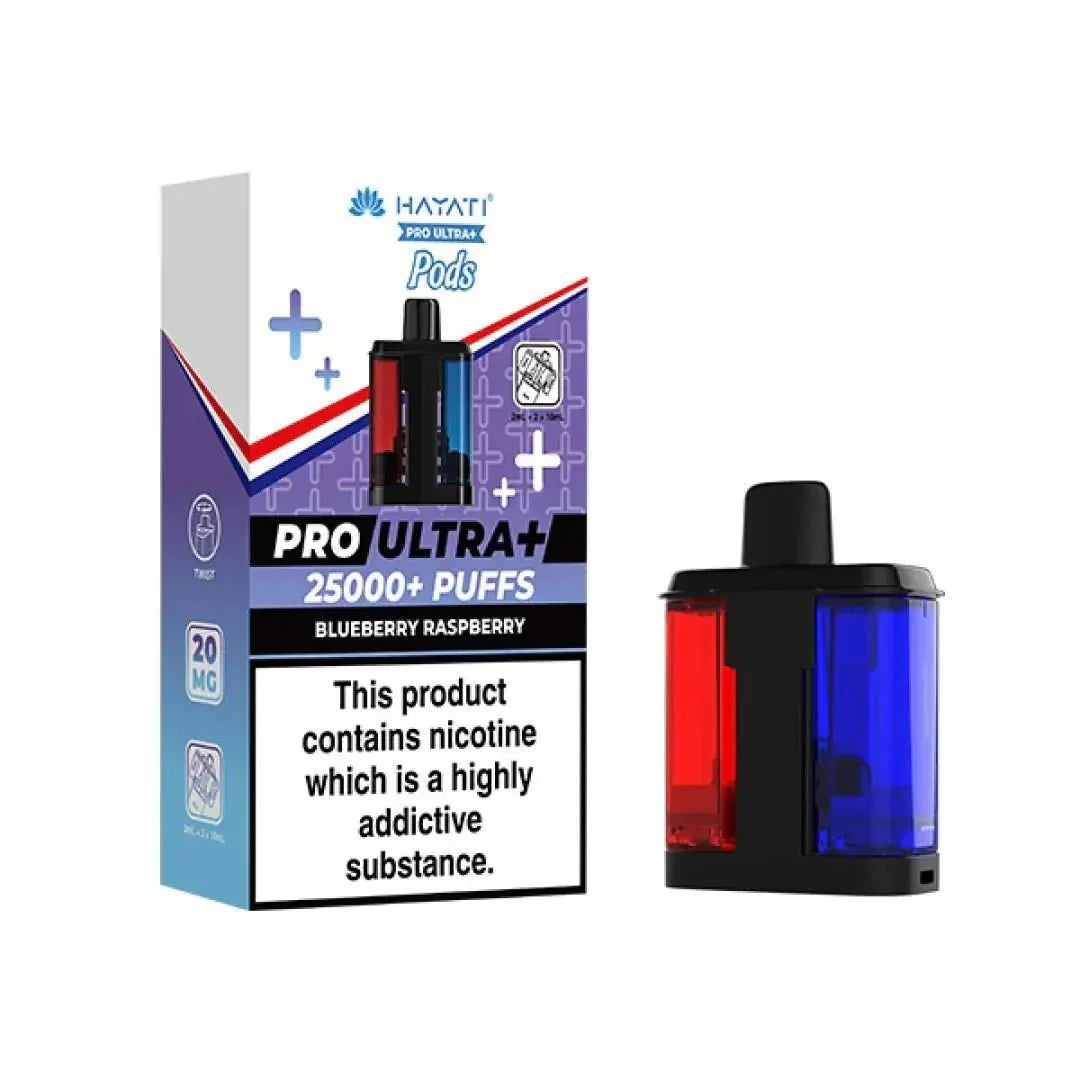 Hayati Pro Ultra Plus 25k Prefilled Pods (Pack of 5)