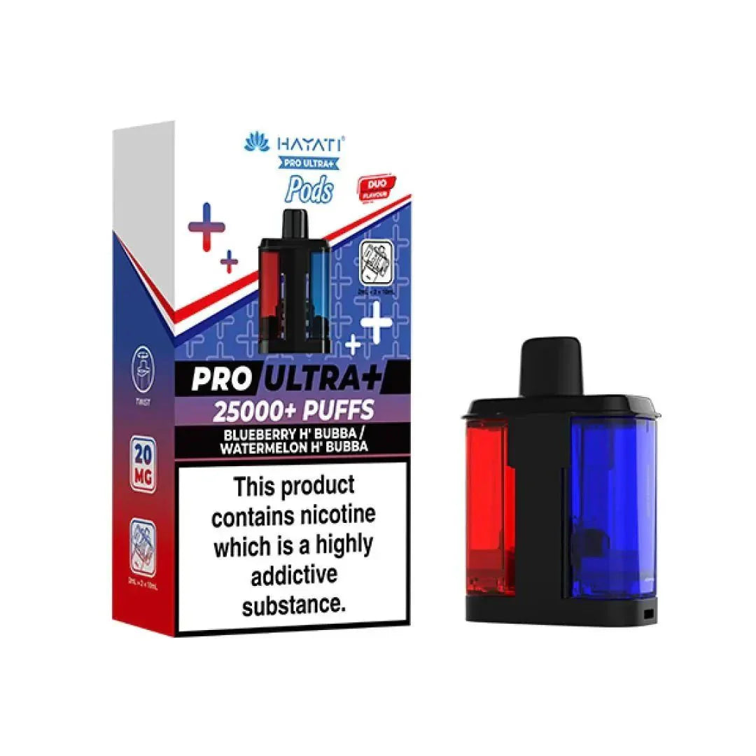 Hayati Pro Ultra Plus 25k Prefilled Pods (Pack of 5)
