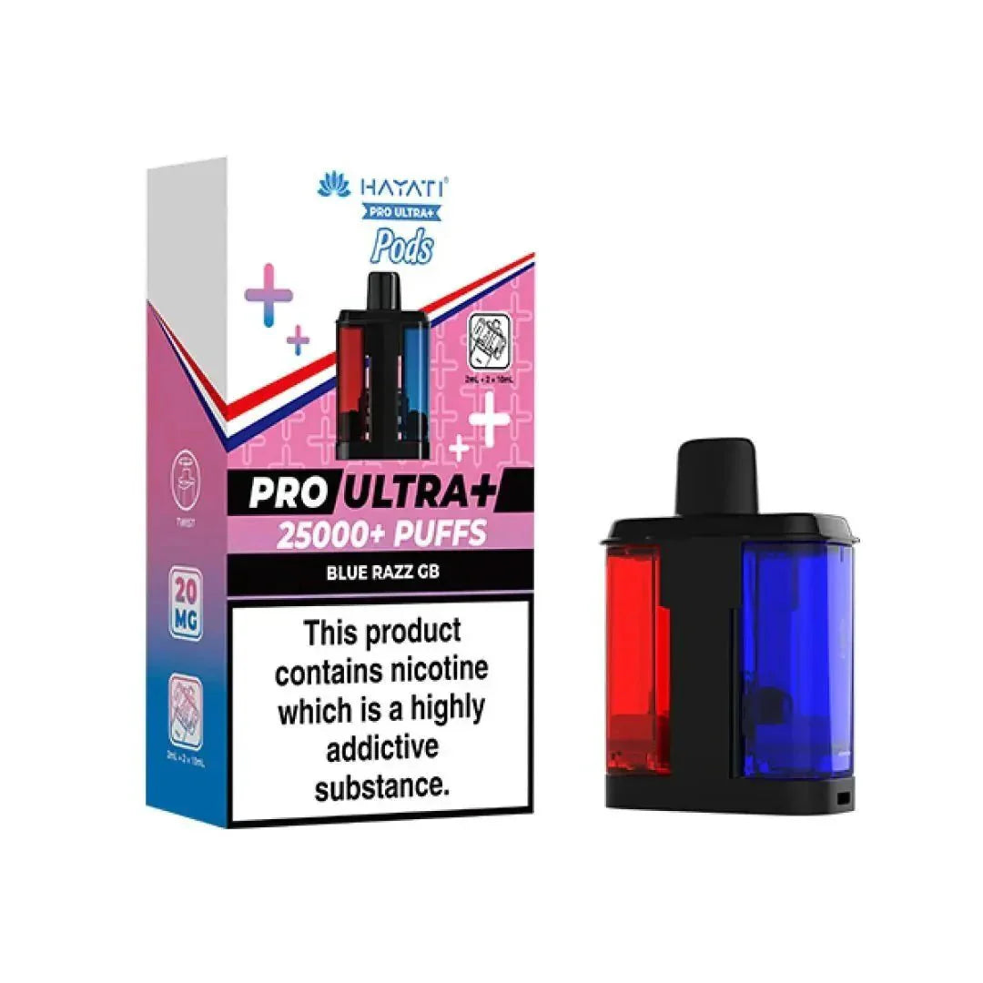 Hayati Pro Ultra Plus 25k Prefilled Pods (Pack of 5)
