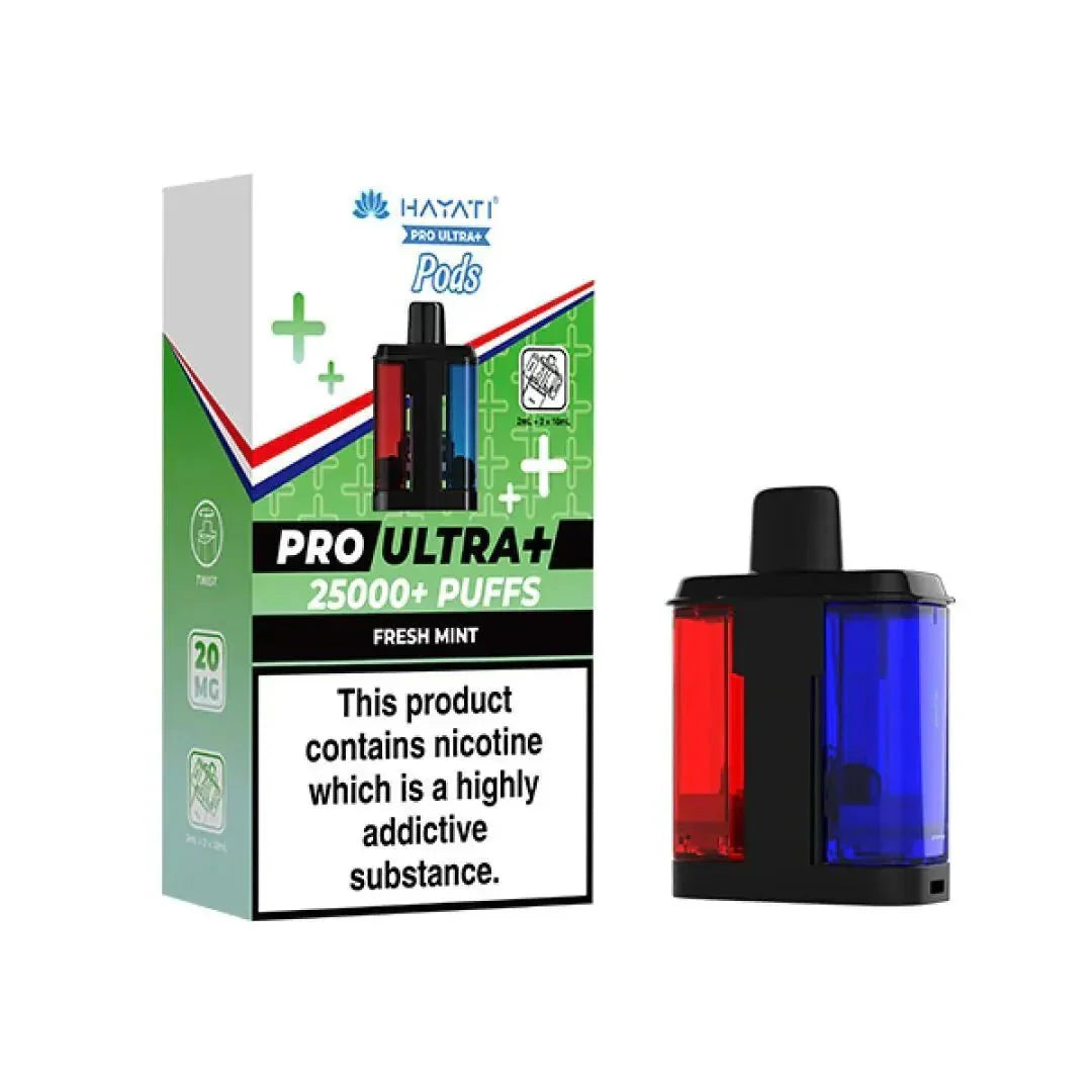 Hayati Pro Ultra Plus 25k Prefilled Pods (Pack of 5)