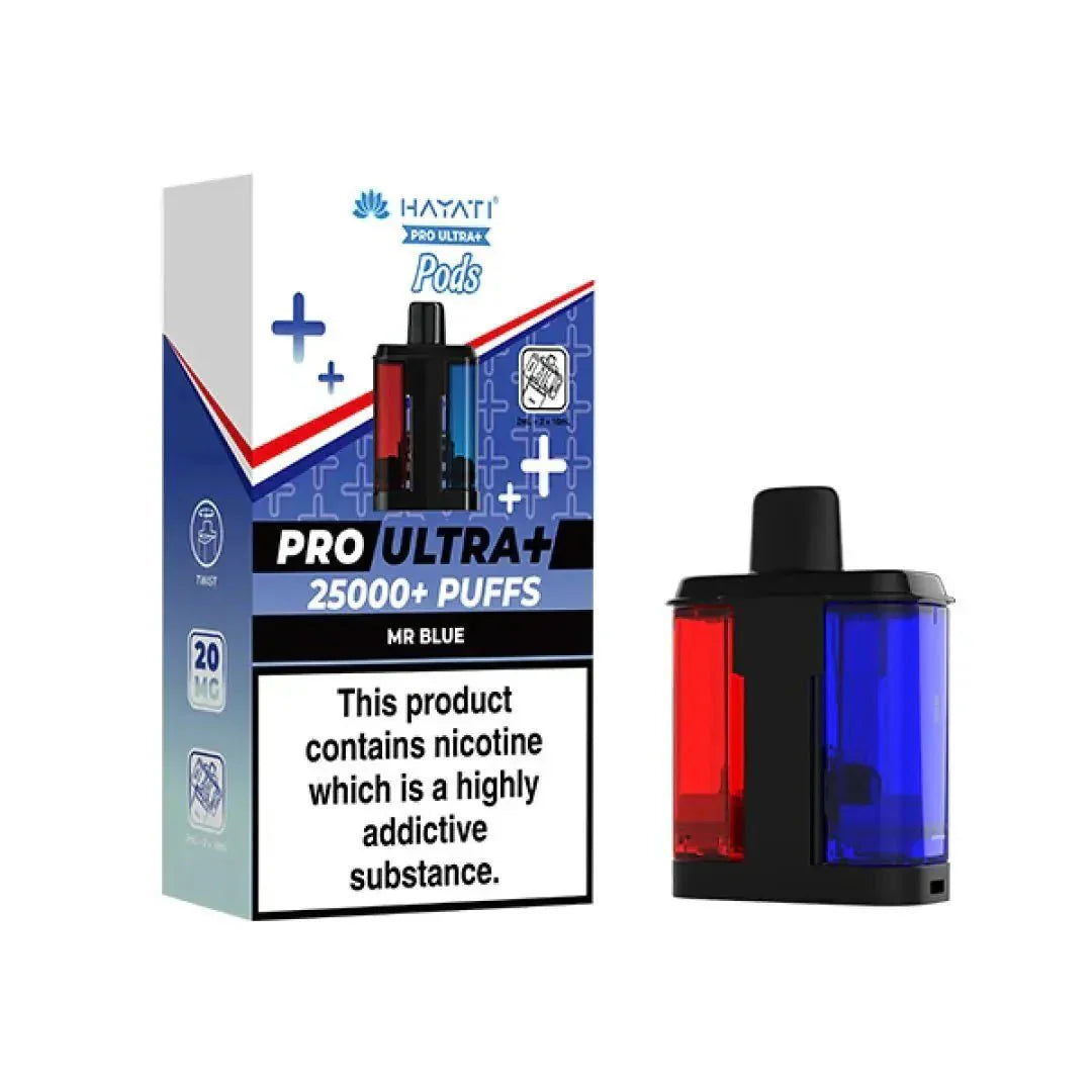 Hayati Pro Ultra Plus 25k Prefilled Pods (Pack of 5)