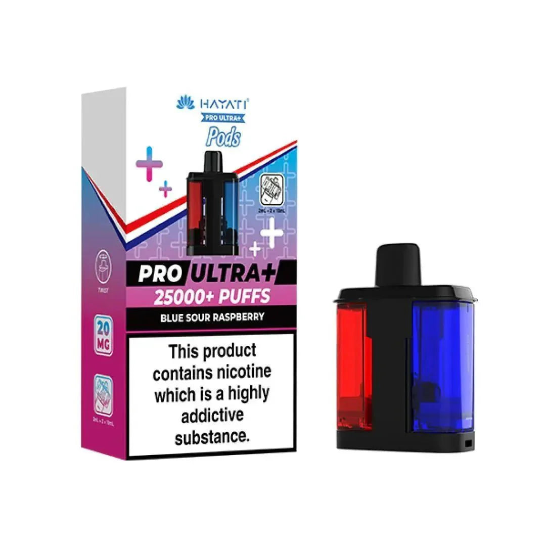Hayati Pro Ultra Plus 25k Prefilled Pods (Pack of 5)