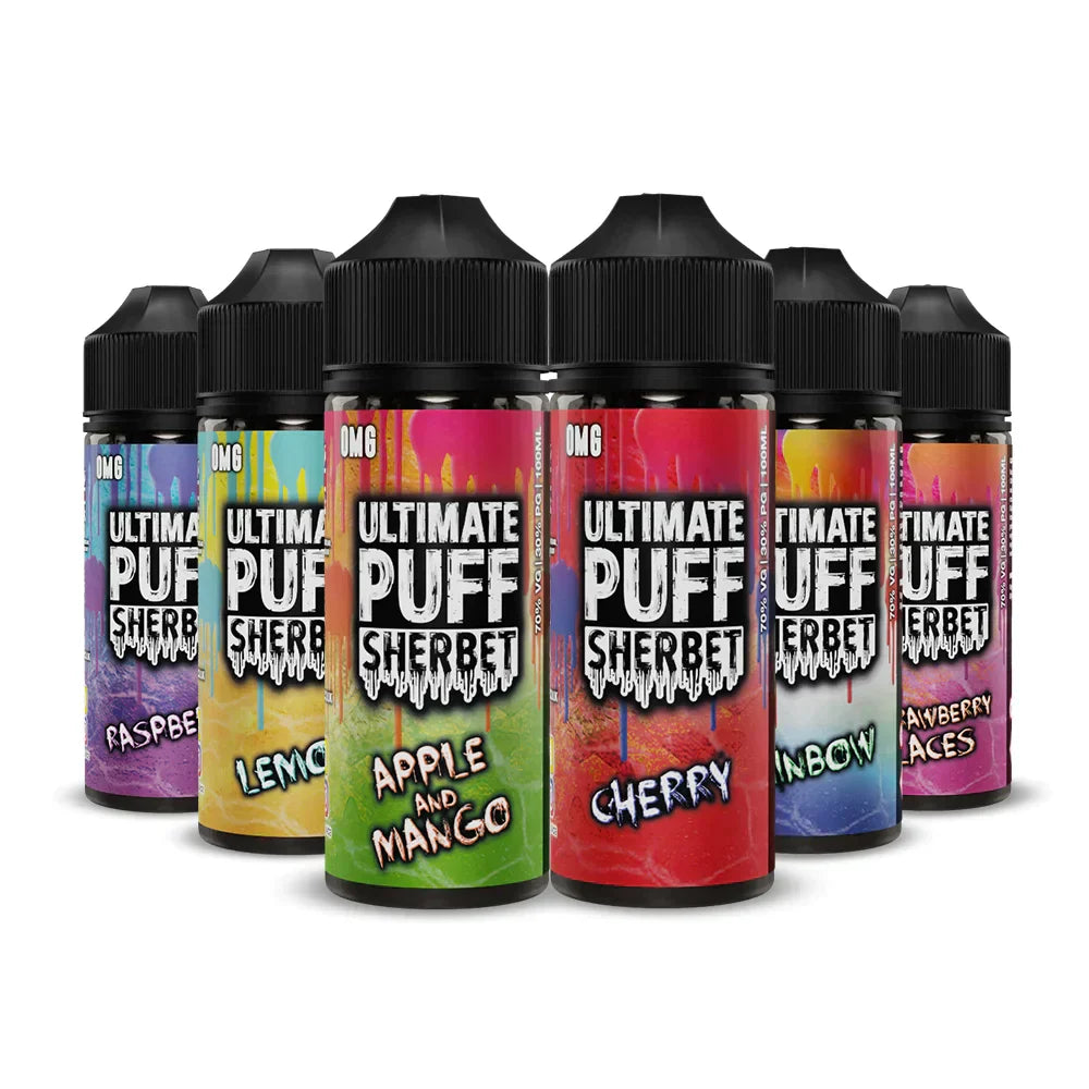 Ultimate Puff Sherbet 100ml E Liquid Shortfills - £7.99