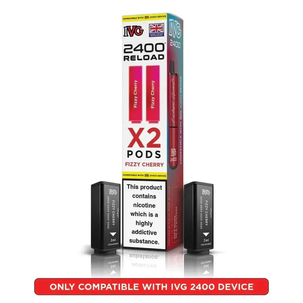 IVG 2400 Reload 4 in 1 Prefilled Pods | Box of 5