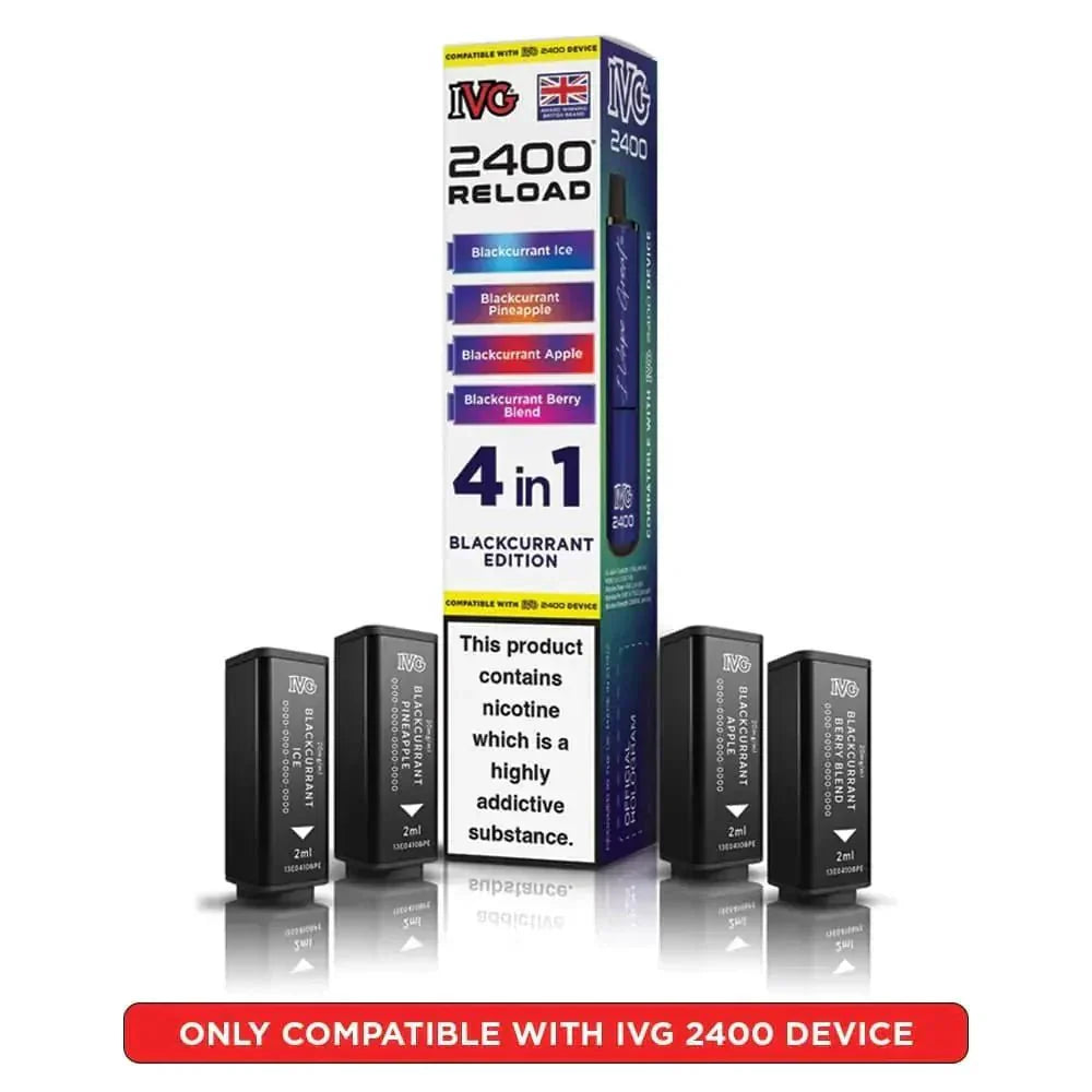 IVG 2400 Reload 4 in 1 Prefilled Pods | Box of 5