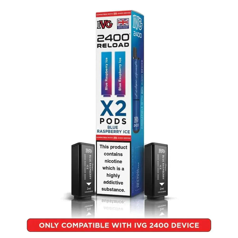 IVG 2400 Reload 4 in 1 Prefilled Pods | Box of 5