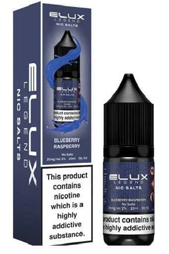 Elux Nic Salt 10ml E Liquid 50VG/50PG | 10mg 20mg Bar Salt | Ecig POD Vape Juice