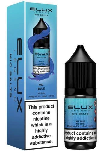 Elux Nic Salt 10ml E Liquid 50VG/50PG | 10mg 20mg Bar Salt | Ecig POD Vape Juice
