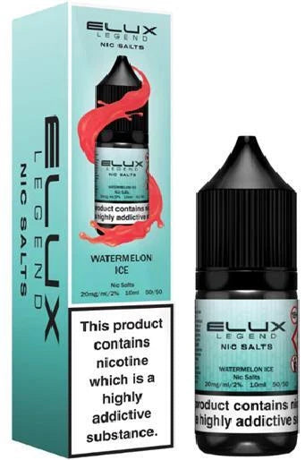 Elux Nic Salt 10ml E Liquid 50VG/50PG | 10mg 20mg Bar Salt | Ecig POD Vape Juice