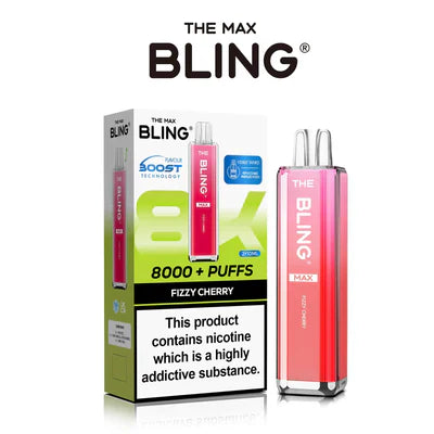 The Crystal Bling Max 8000 Preffilled Pod Kit