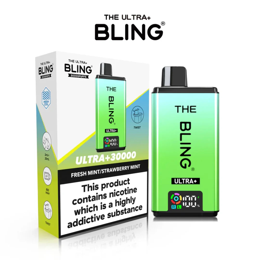 The Bling Ultra Plus 30000+ Puffs Prefilled Pod Kit