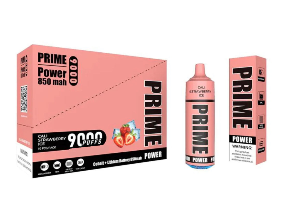RandM ® PRIME POWER 9000 puffs - £3.25