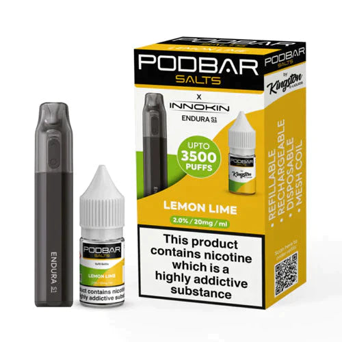 Podbar Salts - Innokin Endura S1 (TWIN PACK) - £8.99