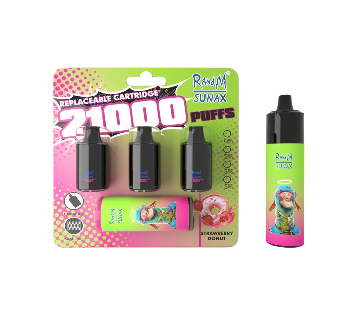RandM SUNAX 21,000 DISPOSABLE AIRFLOW CONTROL REPLACE VAPE POD DEVICE (3*7000 PUFFS)