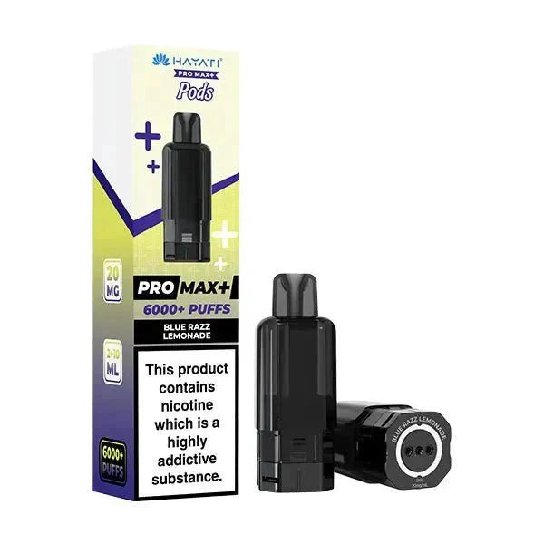 Hayati Pro Max Plus 6000 Prefilled Pods (Pack of 5)