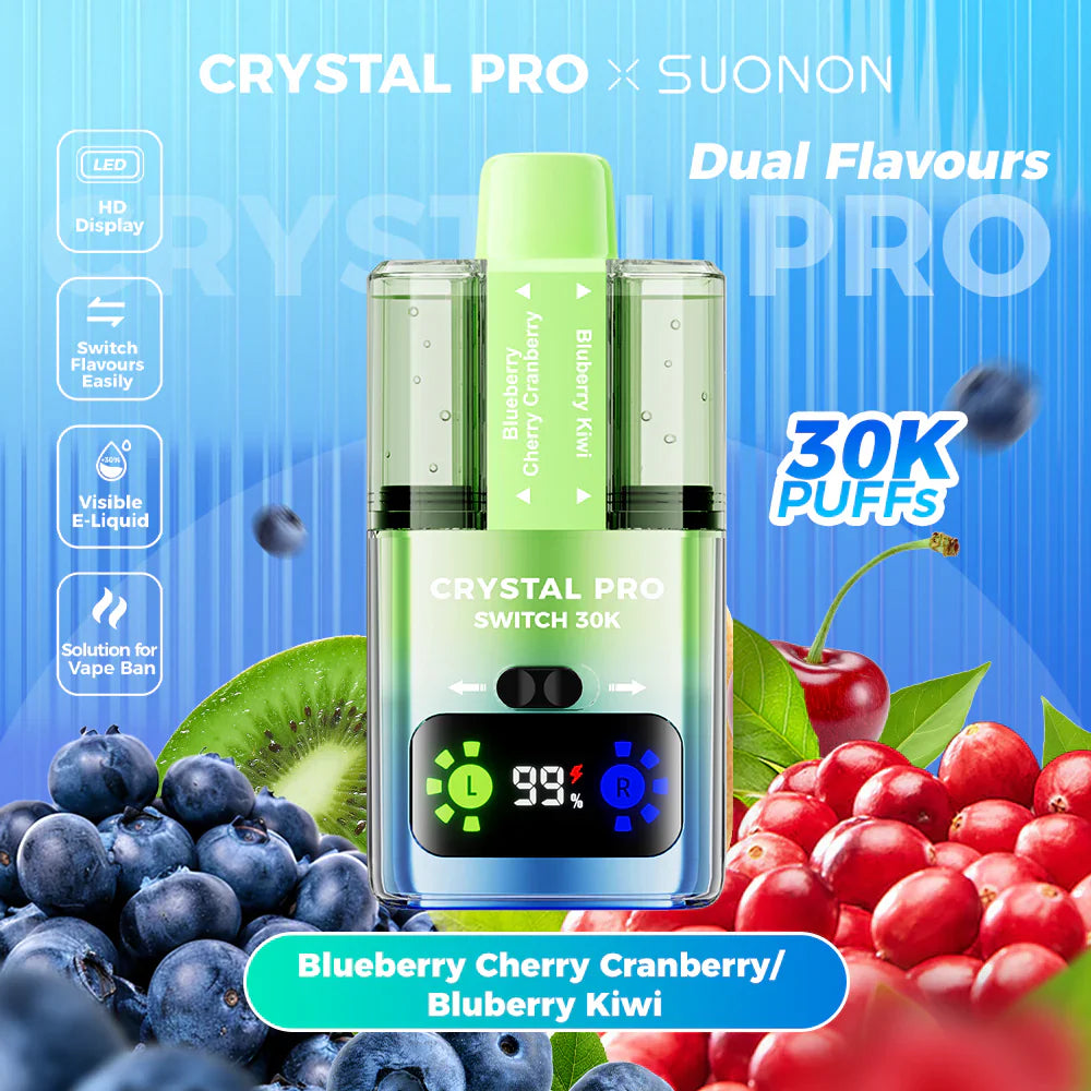 Crystal Pro Switch 30k Puffs Prefilled Pod Kit - £8.99