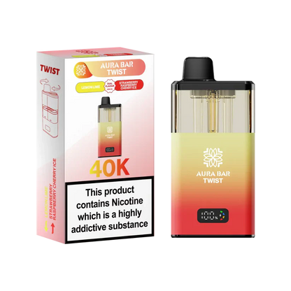Crystal Prime Aura Bar Twist 40K Puff Prefilled Pod Kit