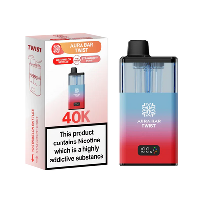 Crystal Prime Aura Bar Twist 40K Puff Prefilled Pod Kit