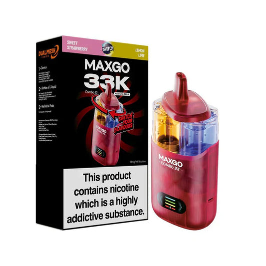 RELX Maxgo Combo 33000, 33k Puffs Prefilled Pod Kit - £10.49