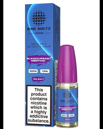Bar Soltz Legend Nic Salts 10ml - Vaperdeals