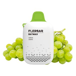 Flerbar-Baymax-Strawberry-Nicotine Free-3500 Puffs (Box Of 5) - Vaperdeals