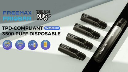 Freemax Friqbar CM3500 puffs Pre-filled Pod Kit (BOX OF 10) -  £38.99