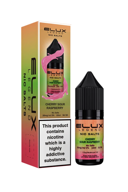 Elux Nic Salt 10ml E Liquid 50VG/50PG | 10mg 20mg Bar Salt | Ecig POD Vape Juice