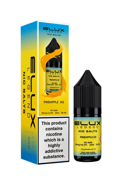 Elux Nic Salt 10ml E Liquid 50VG/50PG | 10mg 20mg Bar Salt | Ecig POD Vape Juice