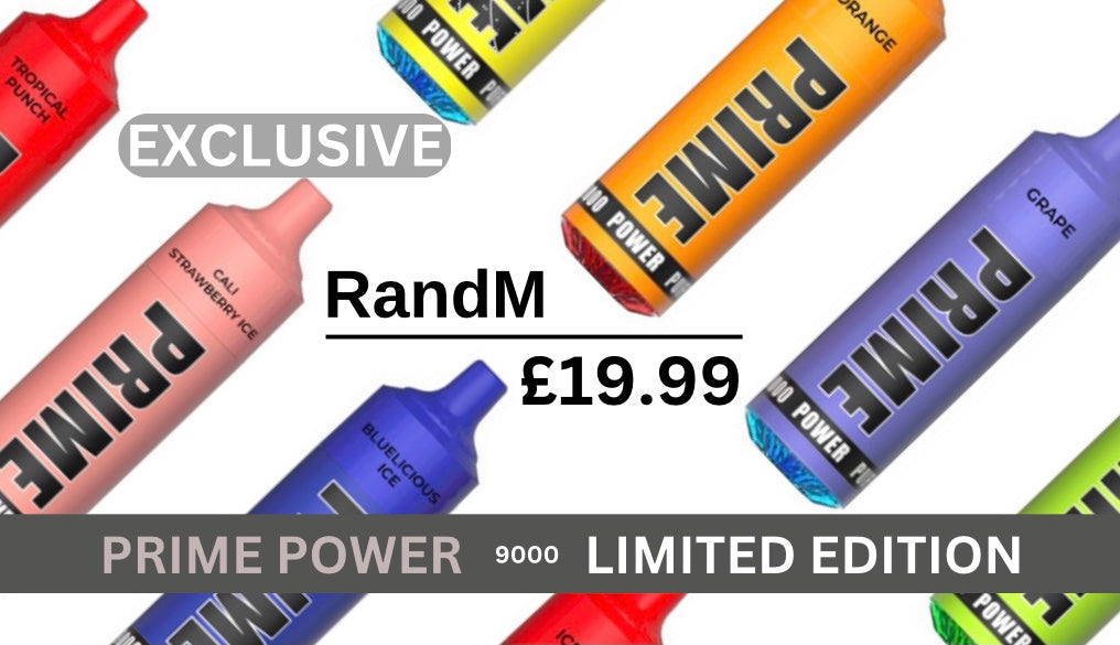 RandM ® PRIME POWER 9000 puffs -  £8.25