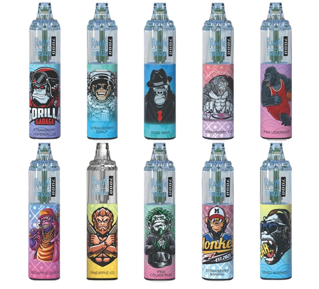RandM Tornado 7000 puffs 0% ZERO nicotine offer ends soon